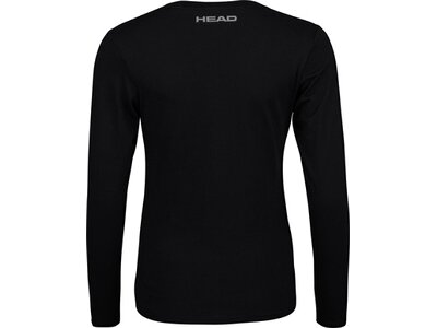 HEAD Damen Polo CLUB 21 LINDA LS Women Schwarz