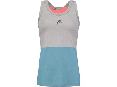 HEAD Damen Shirt PADEL Tech Tank Top Women Grau