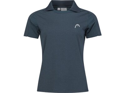 HEAD Damen Polo PADEL Tech Polo Shirt Women Blau