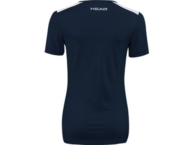 HEAD Kinder Shirt CLUB 22 Tech T-Shirt Girls Blau