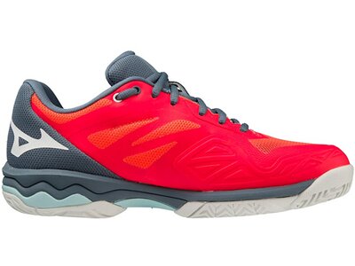 MIZUNO Damen Tennisoutdoorschuhe WAVE EXCEED LIGHT AC(W) Grau