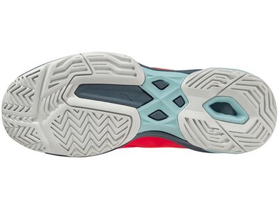 MIZUNO Damen Tennisoutdoorschuhe WAVE EXCEED LIGHT AC(W) Grau