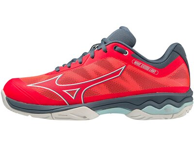 MIZUNO Damen Tennisoutdoorschuhe WAVE EXCEED LIGHT AC(W) Grau