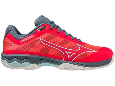 MIZUNO Damen Tennisoutdoorschuhe WAVE EXCEED LIGHT AC(W) Grau