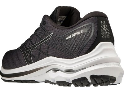 MIZUNO Herren Laufschuhe WAVE INSPIRE 18(M) Schwarz