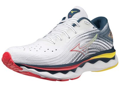 MIZUNO Damen Laufschuhe WAVE SKY 6(W) Weiß