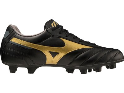 MIZUNO Herren Fussball-Rasenschuhe MORELIA II CLUB(U) Schwarz