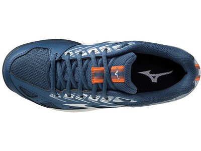 MIZUNO Kinder Volleyballschuhe STEALTH STAR JUNIOR(C) Blau