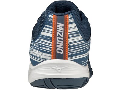 MIZUNO Kinder Volleyballschuhe STEALTH STAR JUNIOR(C) Blau
