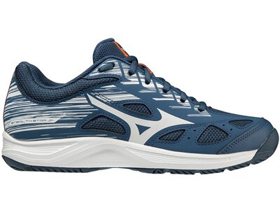 MIZUNO Kinder Volleyballschuhe STEALTH STAR JUNIOR(C) Blau