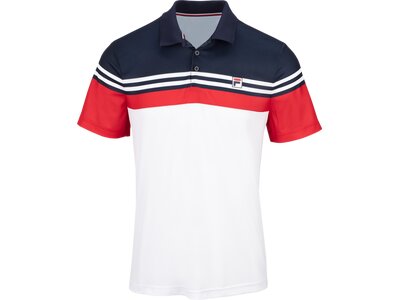 FILA Herren Polo Polo Paul Weiß