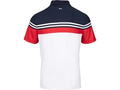 FILA Herren Polo Polo Paul Weiß