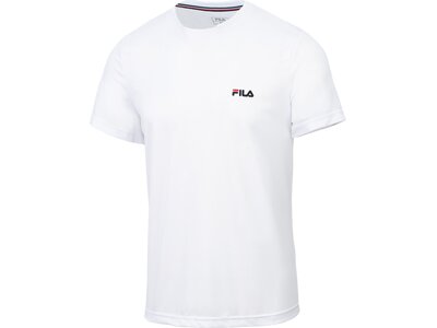 FILA Herren Shirt T-Shirt Logo small Weiß