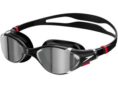 SPEEDO Herren Brille BIOFUSE 2.0 MIRROR BLACK/SILVER Schwarz