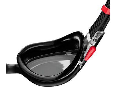 SPEEDO Herren Brille BIOFUSE 2.0 MIRROR BLACK/SILVER Schwarz