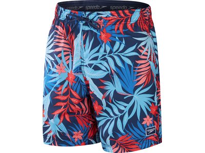 SPEEDO Herren Shorts PRINT REDONDO EDGE VOLLEY 17 410 Blau