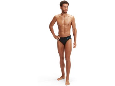 SPEEDO Badehose HYPERBOOM SPL 7CM BRF AM BLACK Schwarz