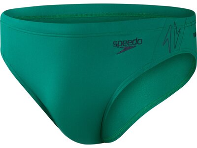 SPEEDO Badehose HYPERBOOM SPL 7CM BRF AM GREEN/NAVY Grün