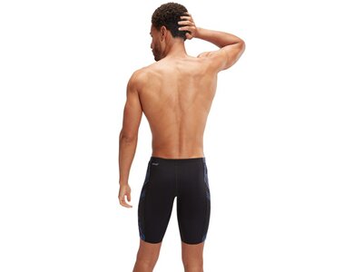 SPEEDO Badehose Mens Tech Panel Jammer Schwarz