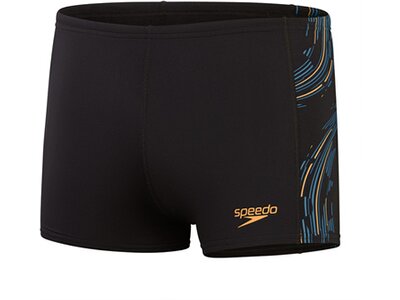 SPEEDO Badehose TECH PNL ASHT AM BLACK/BLUE Schwarz