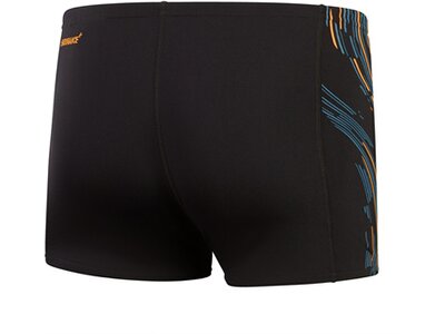 SPEEDO Badehose TECH PNL ASHT AM BLACK/BLUE Schwarz