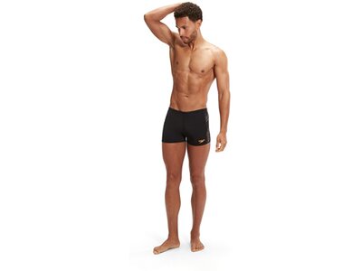 SPEEDO Badehose TECH PNL ASHT AM BLACK/BLUE Schwarz