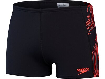 SPEEDO Badehose Mens Tech Panel Aquashort Schwarz