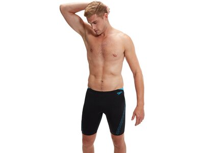 SPEEDO Badehose HYPERBOOM SPL JAM AM BLACK/BLUE Schwarz