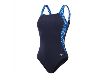 SPEEDO Damen Schwimmanzug SPDSCU LUNALUSTRE 1PC AF NAVY/BLUE Blau