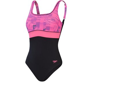 SPEEDO Damen Schwimmanzug SPDSCU CNTR ECLPS PT 1PC AF BL Pink