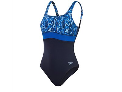 SPEEDO Damen Schwimmanzug SPDSCU CNTR ECLPS PT 1PC AF NAVY/BLUE Blau
