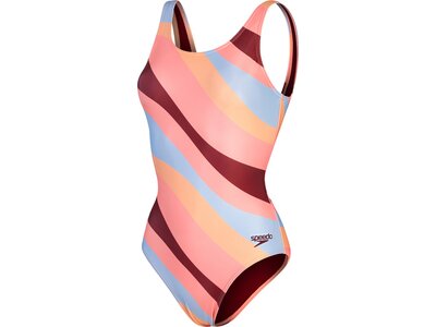 SPEEDO Damen Badeanzug ALV U-BK 1PCE AF RED/ORANGE Rot