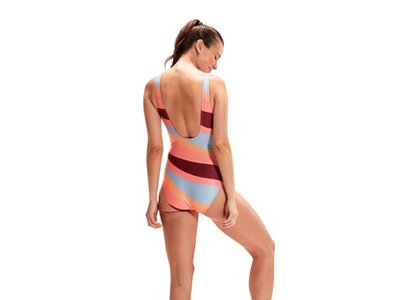 SPEEDO Damen Badeanzug ALV U-BK 1PCE AF RED/ORANGE Rot