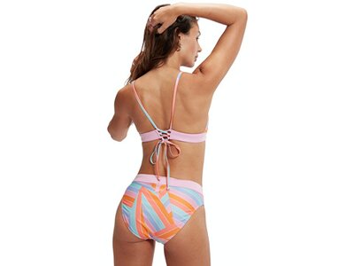 SPEEDO Damen Schwimmanzug BANDED TRI 2PC ALV PRT AF PINK/BLUE Pink