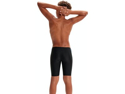 SPEEDO Kinder Badehose HYPERBOOM SPL JAM JM BLACK/BLUE Schwarz