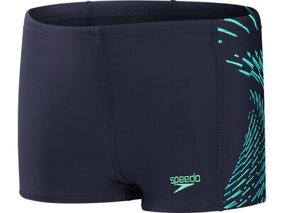 SPEEDO Kinder Badehose PLMT PRNT ASHT JM NAVY/GREEN Blau