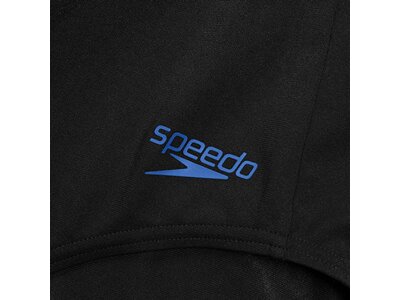 SPEEDO Damen Schwimmanzug SUPPORT BANDED 1PCE AF BLACK/BLUE Schwarz