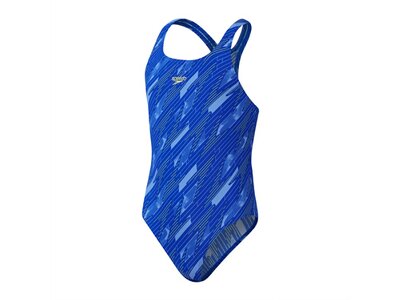 SPEEDO Kinder Schwimmanzug HYPRBM ALV MDLT 1PC JF NAVY/BLUE Blau