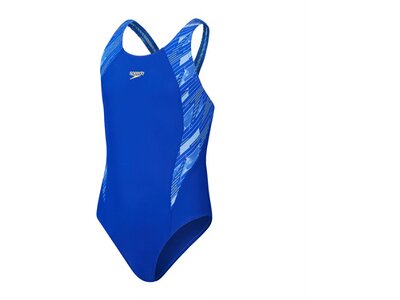 SPEEDO Kinder Schwimmanzug HYPRBM SPLC MSCLBCK 1PC JF NAVY/BLUE Blau
