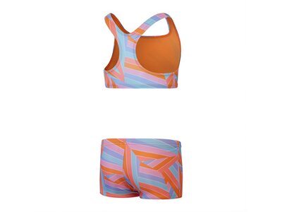 SPEEDO Kinder Schwimmanzug PT BLEG 2PC JF ORANGE/BLUE Orange