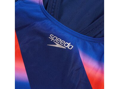 SPEEDO Damen Badeanzug ALOV DIGI RECBRKR 1PC AF BLUE/RED Blau