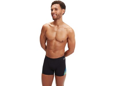 SPEEDO Badehose ALOV DIGI V-CUT ASHT AM BLUE/GREEN Grün