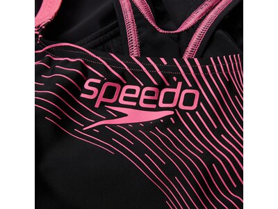 SPEEDO Kinder Bikini Girls Medley Logo 2PC Schwarz