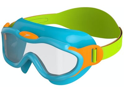 SPEEDO Kinder Brille SEA SQUAD MASK JU BLUE/GREEN Blau