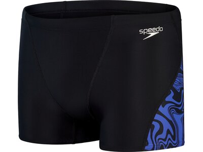 SPEEDO Badehose ALOV VCUT ASHT AM BLACK/BLUE Schwarz