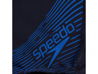 SPEEDO Kinder Badehose MEDLEY LOGO AQUASHORT JM NAVY/ Blau