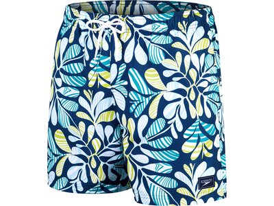 SPEEDO Badehose PRINT LEIS 16 WSHT BLUE/GREEN Blau