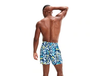 SPEEDO Badehose PRINT LEIS 16 WSHT BLUE/GREEN Blau