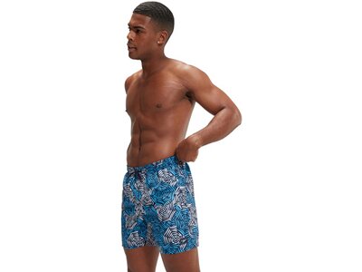 SPEEDO Badehose PRT/CHK LEIS 16" WSHT V2 AM BLUE/BLUE Blau