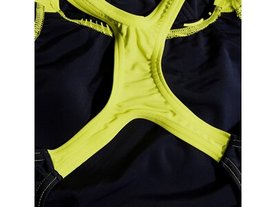 SPEEDO Kinder Schwimmanzug MEDLEY LOGO MDLT JF NAVY/YELLOW Blau